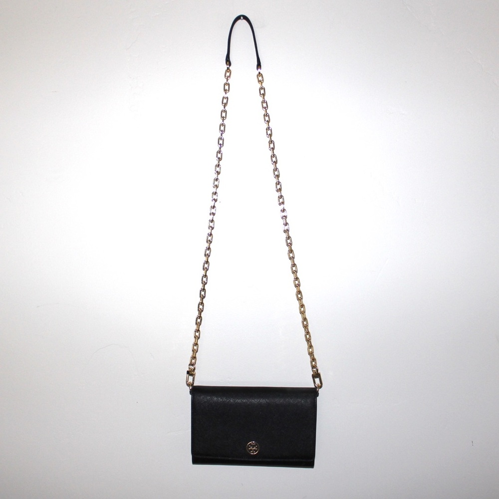 Tory Burch Clutch/Crossbody/Wallet Black